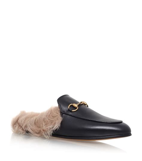 gucci fur slides replica|gucci knockoff slides for men.